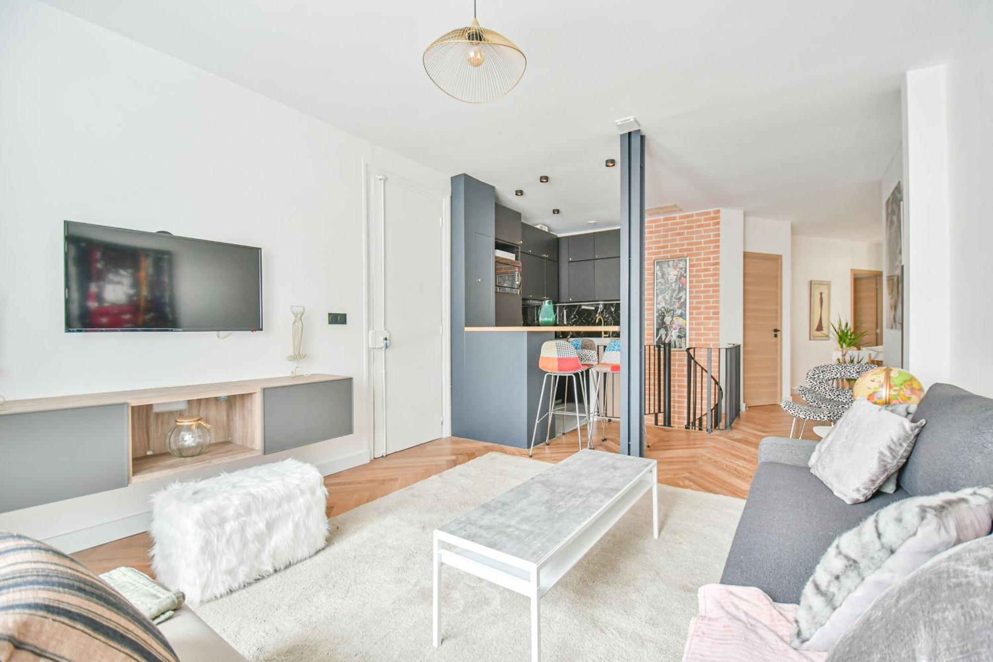 Duplex A Paris Saint-Ambroise Appartement Buitenkant foto
